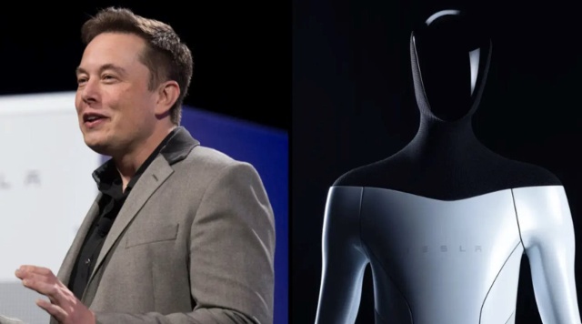 Elon musk humanoid ai robot