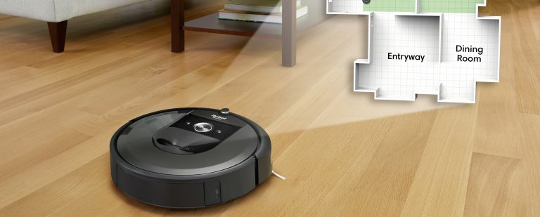 Roomba i7 imprint smart map overlay robot hu